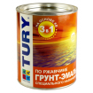 Грунт-эмали ХВ "TURY" (на виниловой основе) синяя 20кг евроведро жесть 